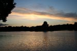 Lac de Huelgoat en soirée